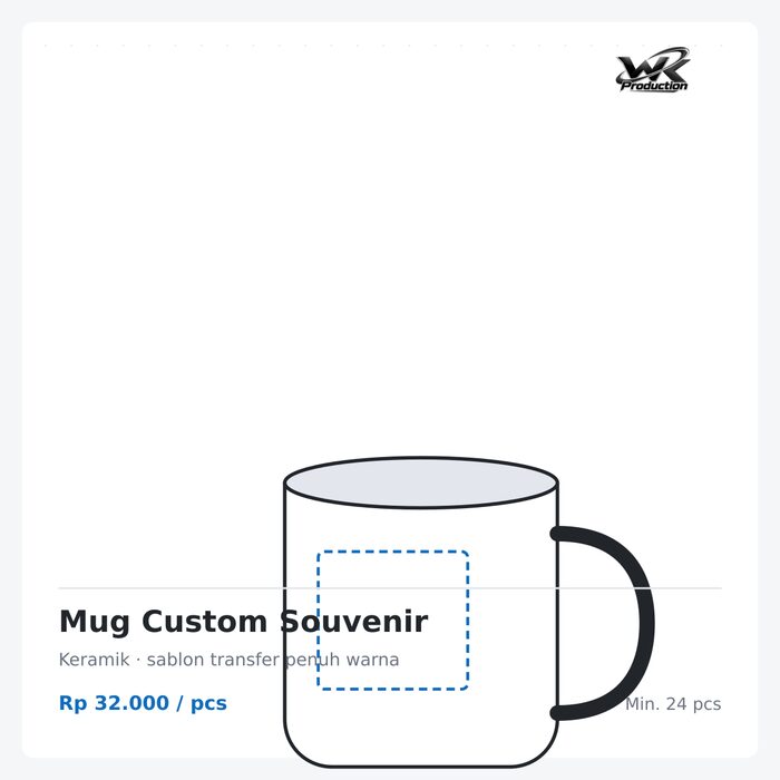 Mug custom souvenir