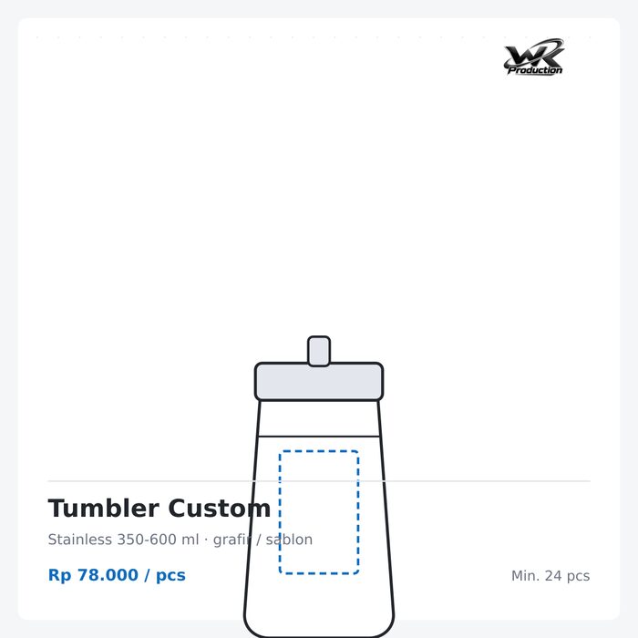 Tumbler custom